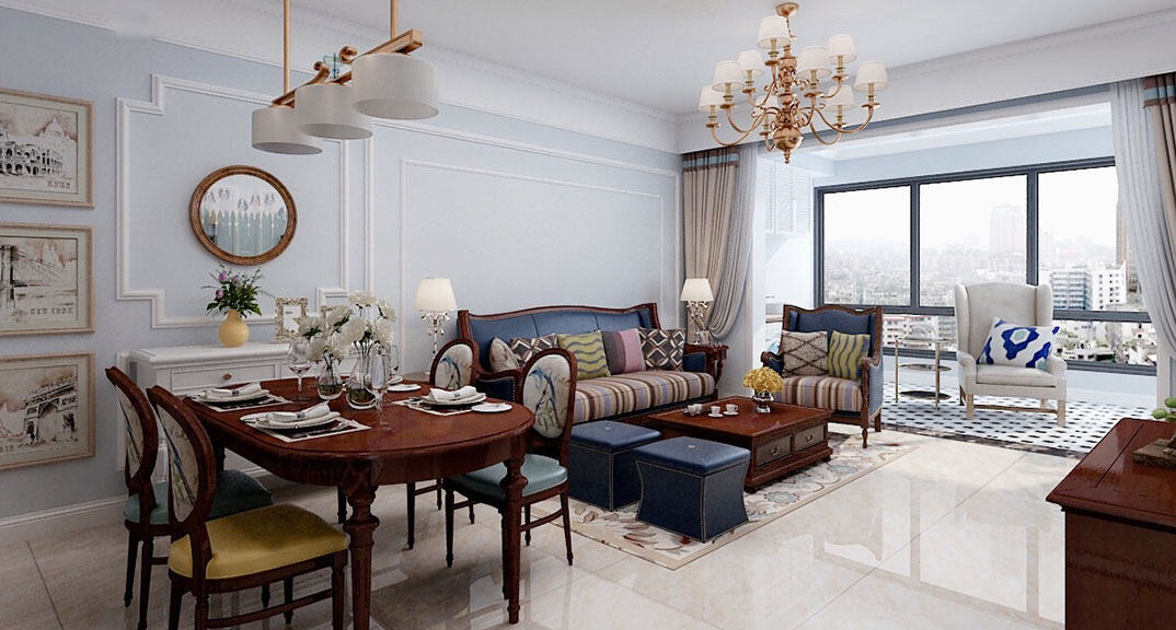 安乐德园,美式气概