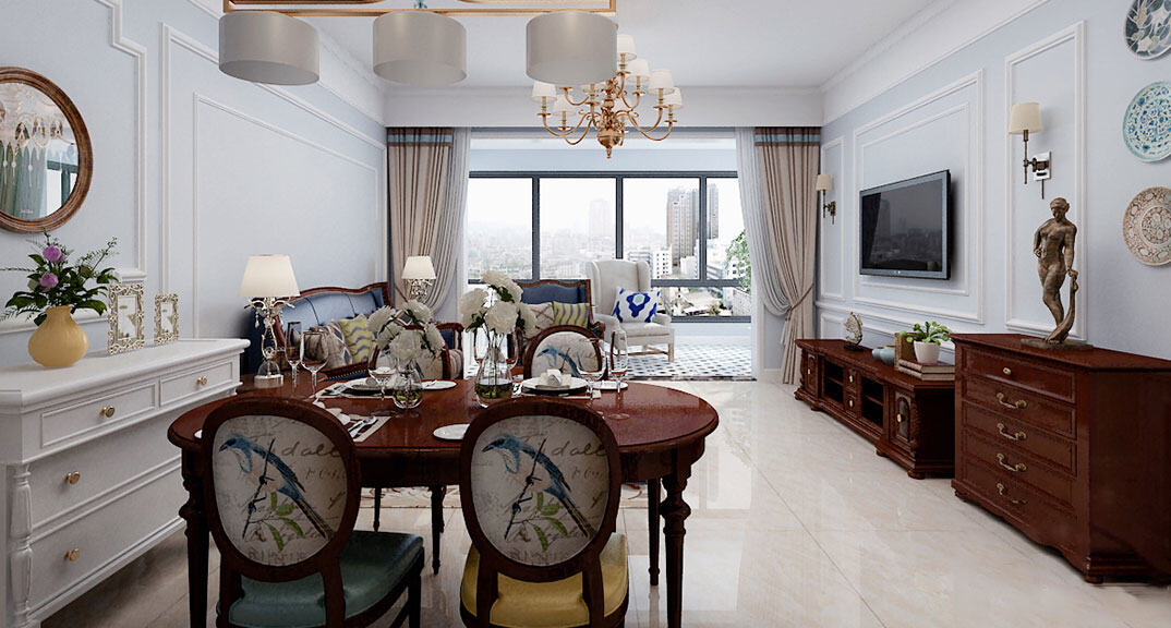 安乐德园,美式气概