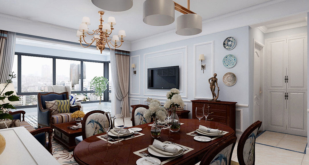 安乐德园,美式气概