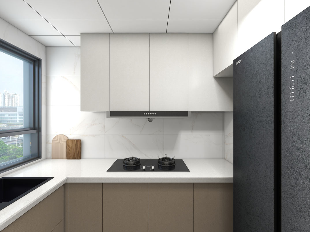 越秀星汇城97㎡三室两厅厨房轻奢气概月博案例效果图-详细.jpg