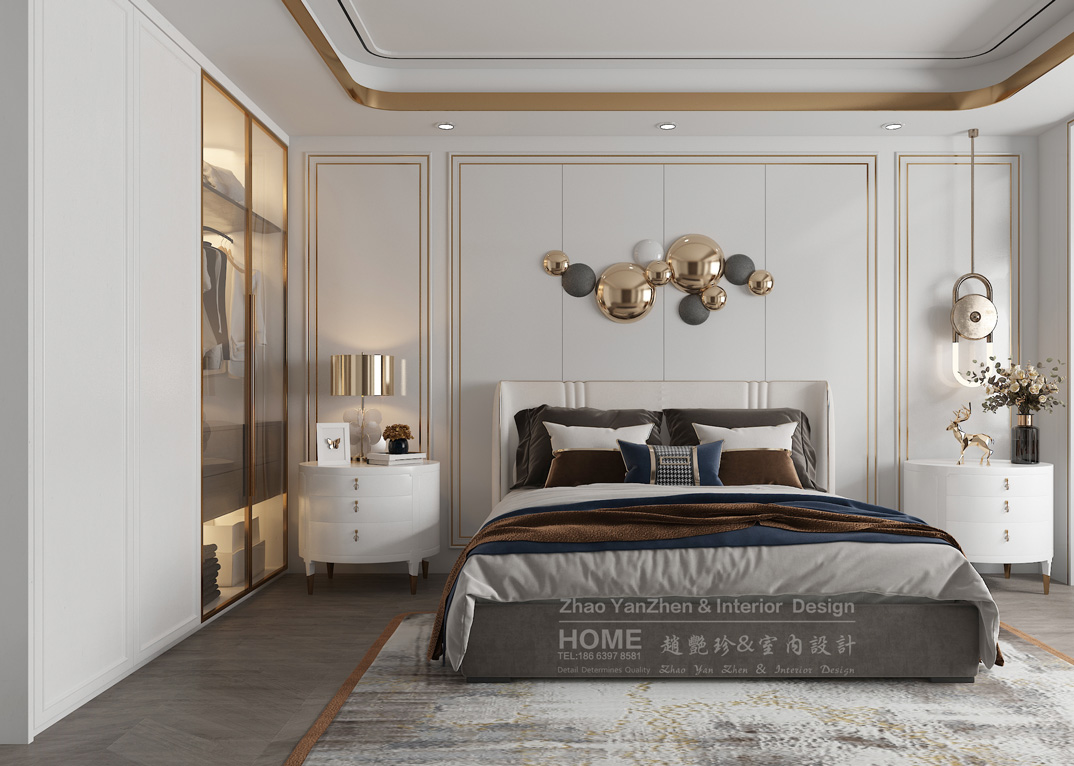 璞丽豪庭287㎡叠拼上叠一楼主卧美式轻奢气概月博案例效果图-详细.jpg