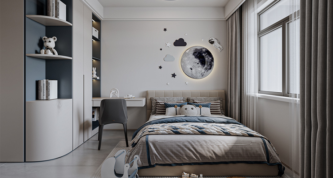 尚美云璟134㎡四室两厅儿童房现代简约气概月博案例效果图.jpg